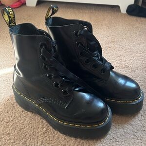Doc Martin Molly Platform Boots